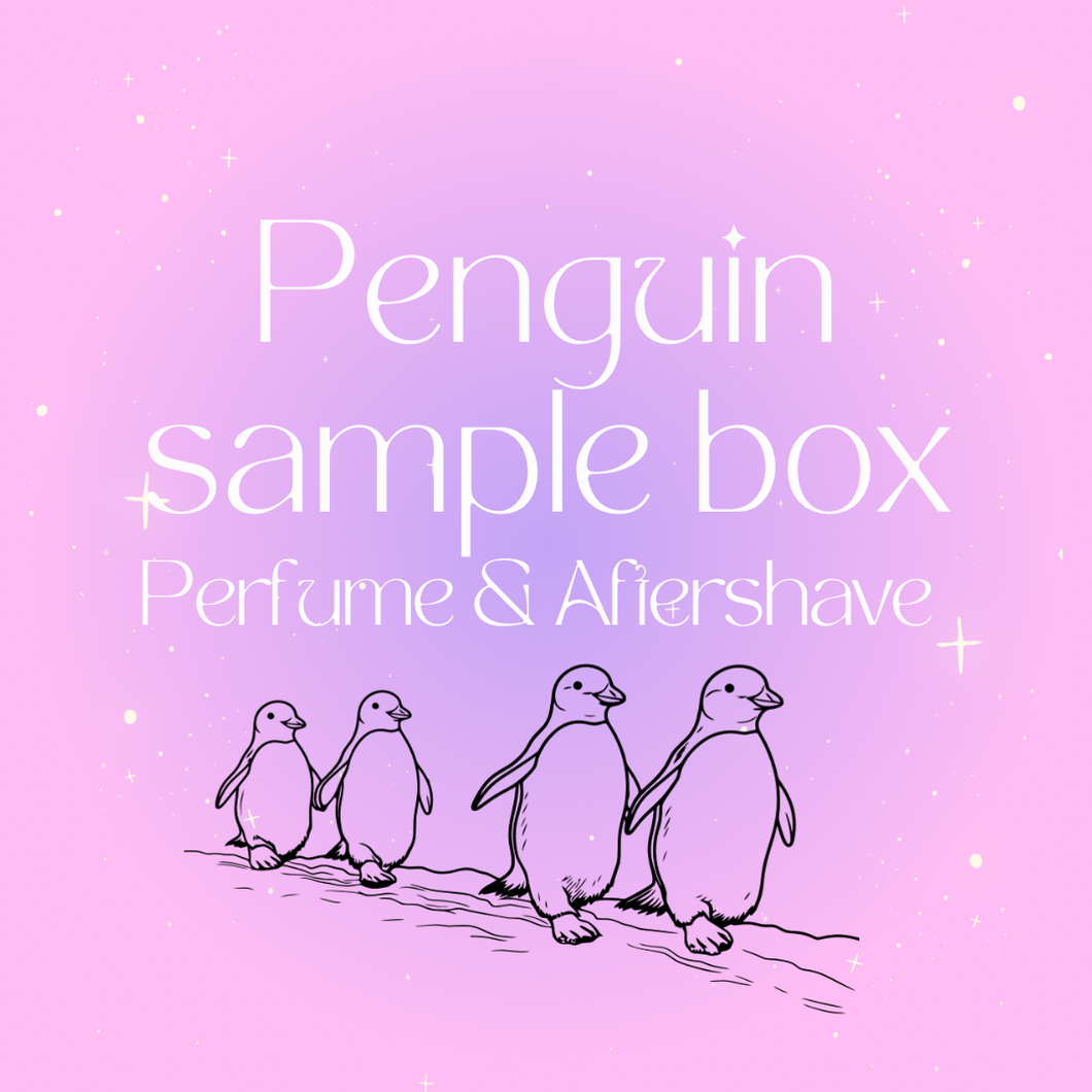 Perfume/ aftershave penguin box